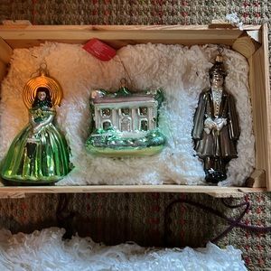Ornaments set Gone With the Wind